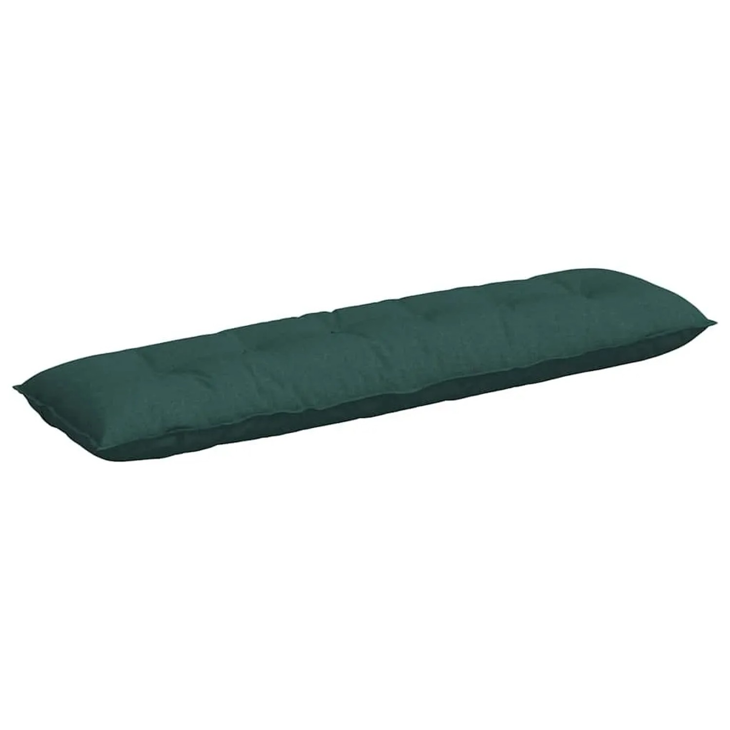 vidaXL Rückenkissen Dunkelgrün 180 x 19 x 50 cm Stoff 42014921