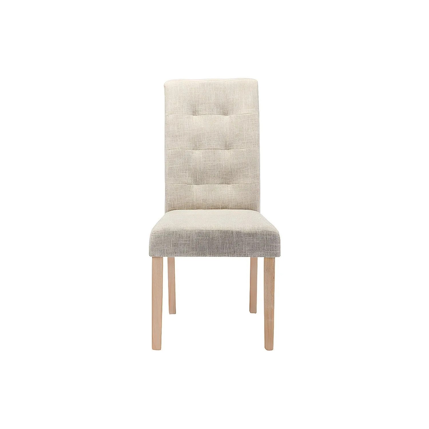 Vente-unique Stuhl Villosa Cremefarben 48 cm
