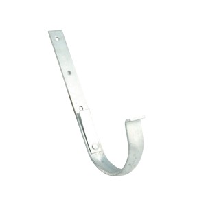 Marley Zink Rinneneisen RG 100 für Dachrinnen, mit 3 Löchern zur Befestigung.