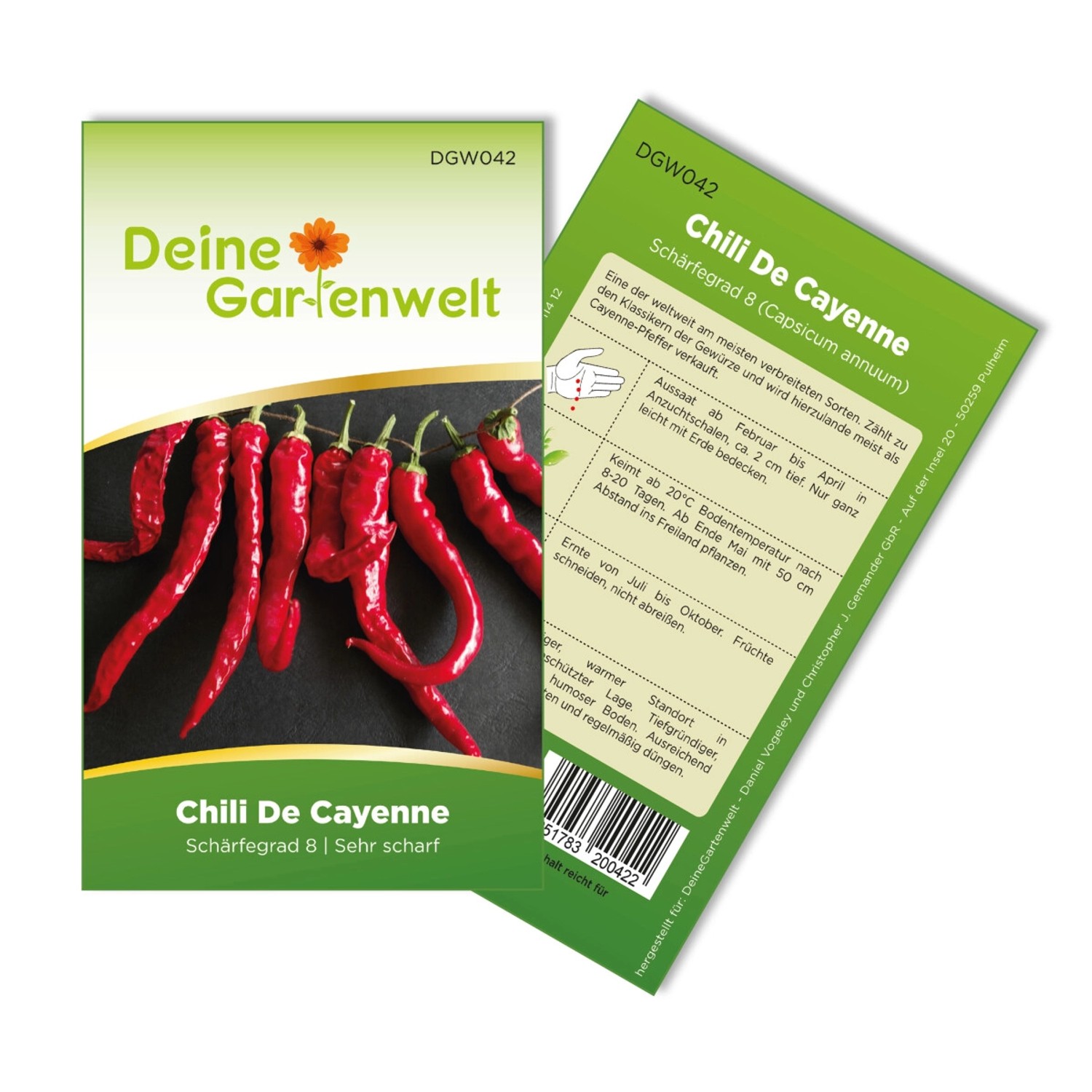 Deine Gartenwelt Chili De Cayenne Samen günstig online kaufen