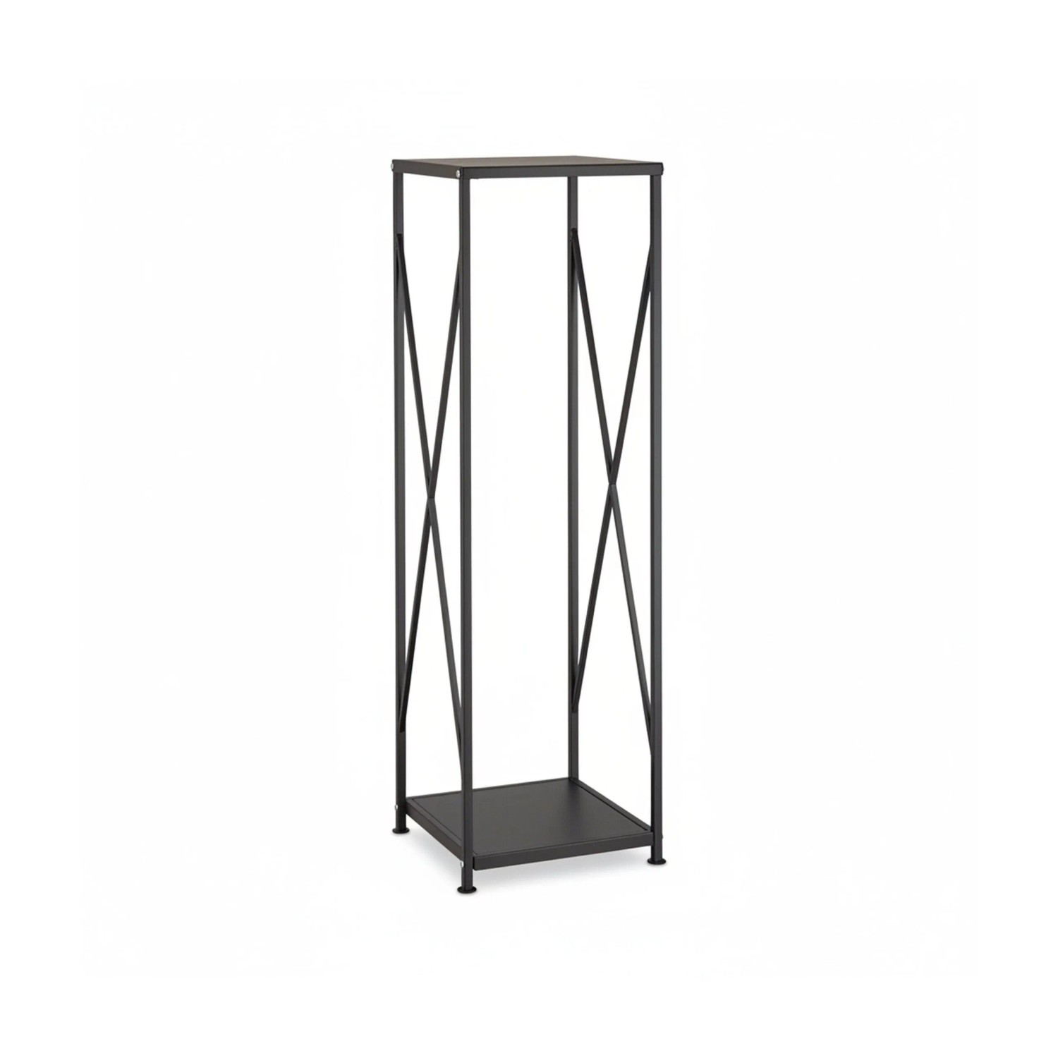 Relaxdays Kaminholzregal Stahl Schwarz 111,5 cm x 34 cm x 34 cm