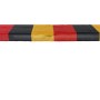 MCW Tischdecke für Bierzeltgarnitur, Deutschlandfarben Schwarz-Rot-Gold, 360x73cm, Polyester.