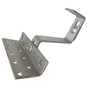 Absaar Solar Dachhaken, 3-fach verstellbar, 8 mm, zur Montage von Solar-Paneelen auf Schrägdächern.