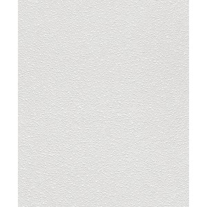 Weiße Rasch Vliestapete Wallton mit feiner Struktur für individuelle Wandgestaltung.