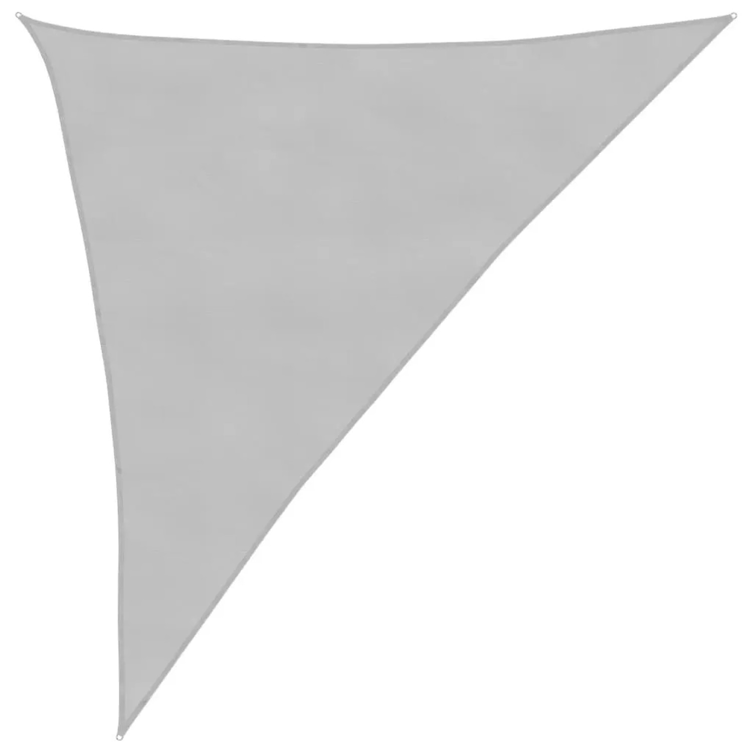 Furnicato Sonnensegel Hellgrau 3x4x5 M 100% Polyester Oxford