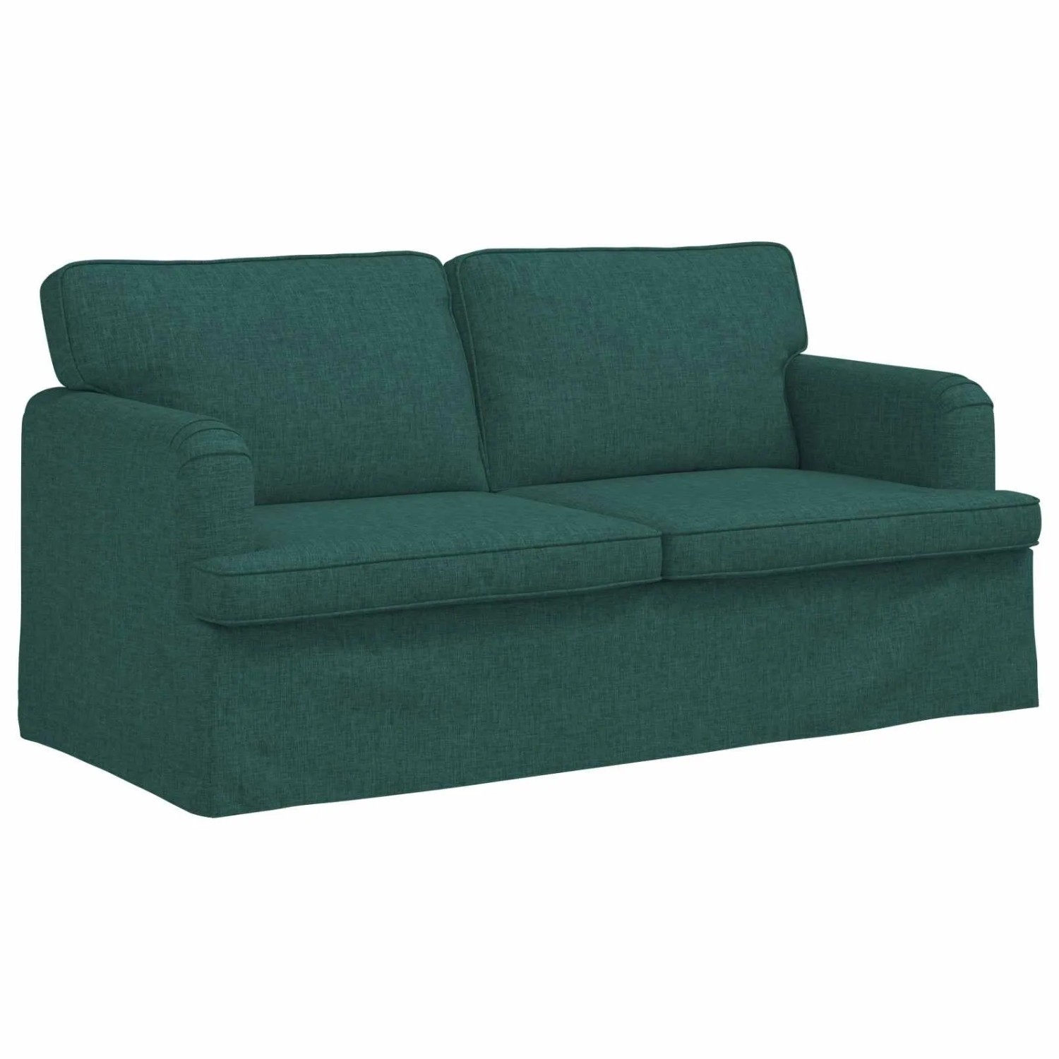 vidaXL Sofa Dunkelgrün 142 x 80 x 85 cm Stoff 42024493