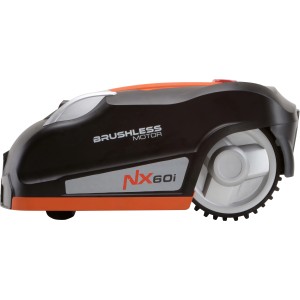 Yard Force Mähroboter NX60i, geeignet für Rasenflächen bis 600 m², mit WLAN-App Steuerung.