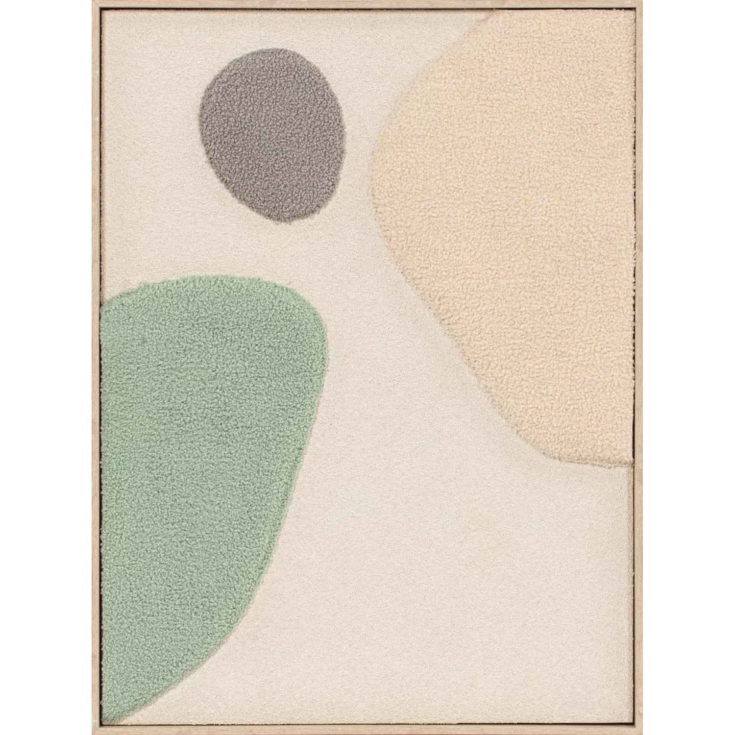 Art Universe Leinwandbild Fluffy Moon Fields Jade 60 x 80 cm