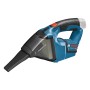 Bosch Professional GAS 12 V-LI Akku-Handstaubsauger in Blau und Schwarz, ohne Akku.