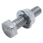 Protektor Sechskantschraube M8x30 mit Mutter, Stahl, silber