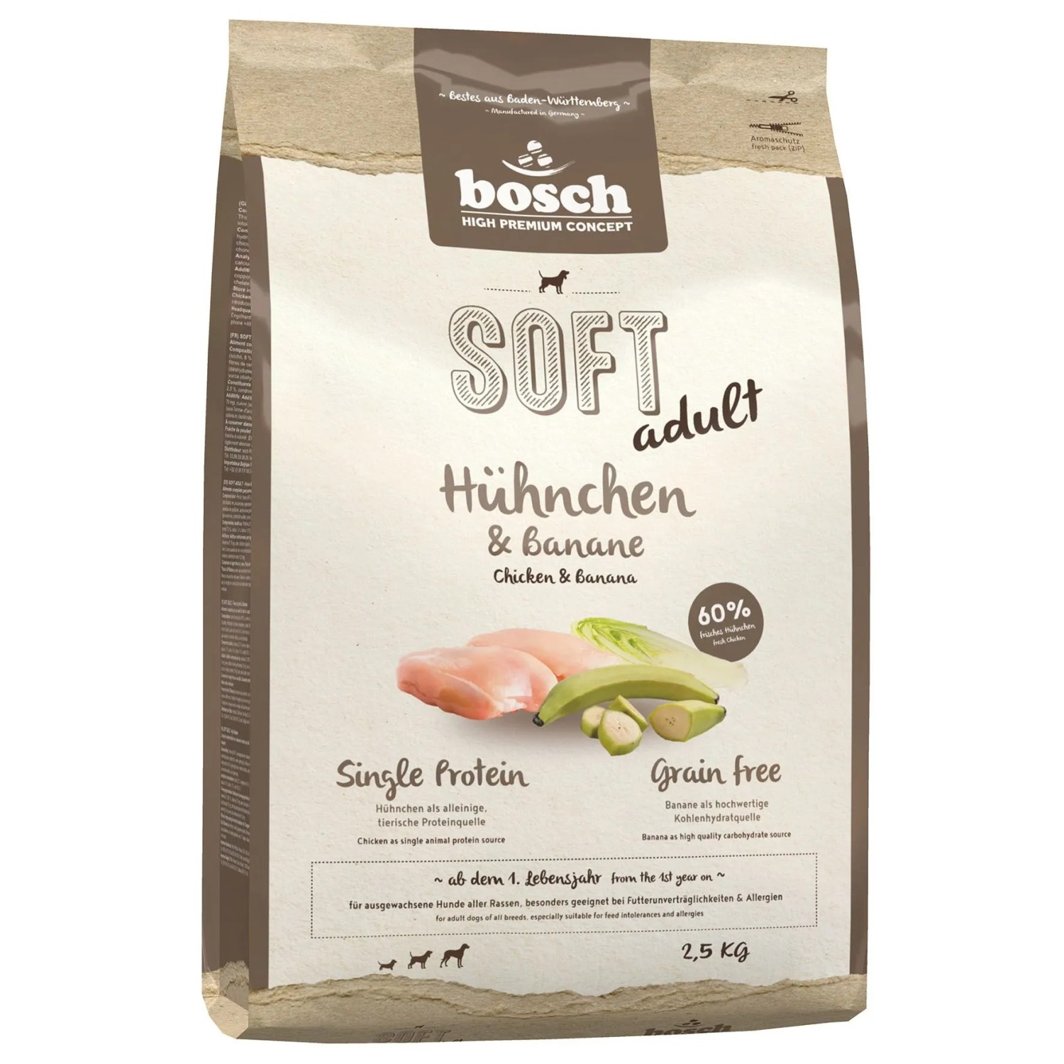 Bosch Soft Huhn & Banane 2,5 kg