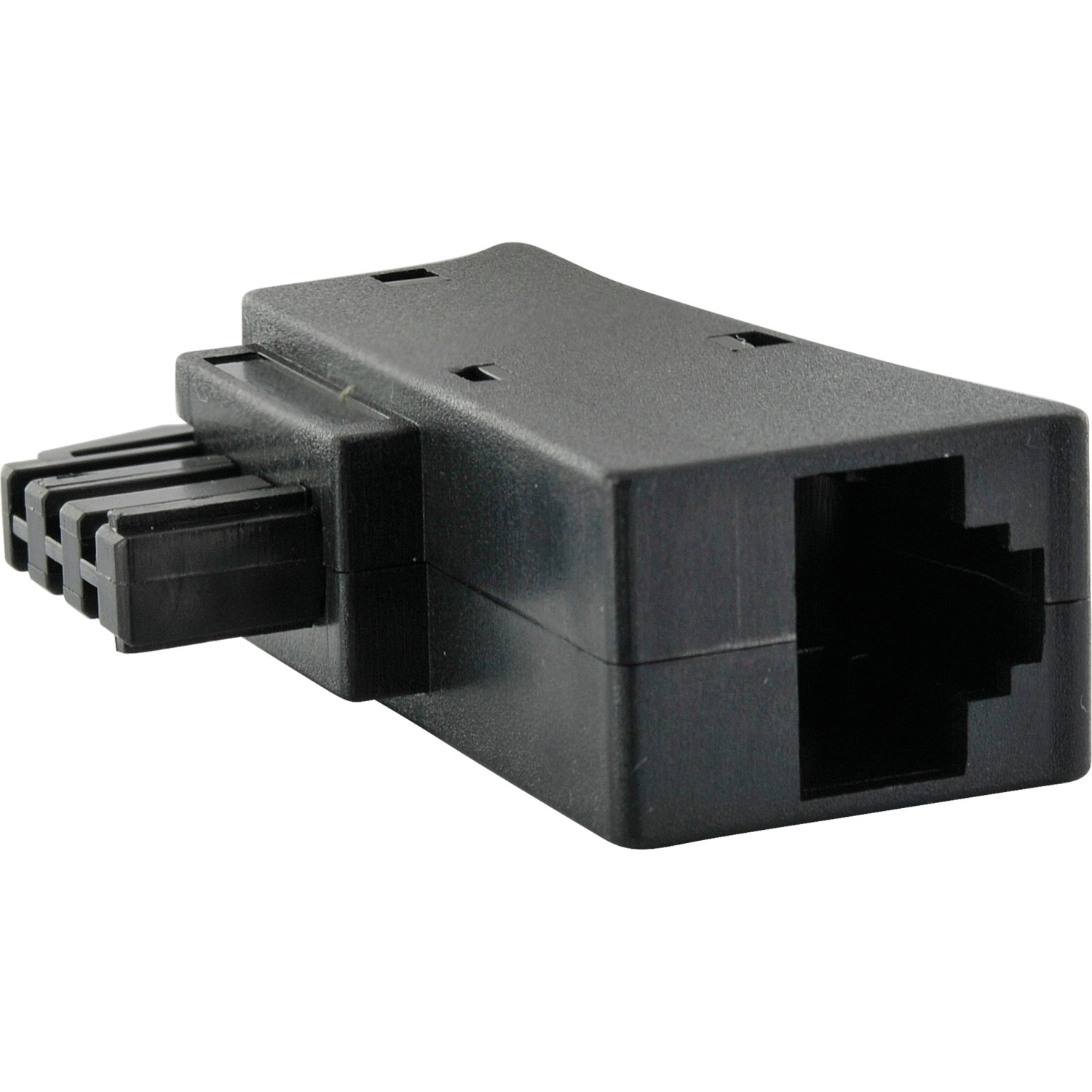 Schwaiger TAE/DSL-Steckeradapter Schwarz