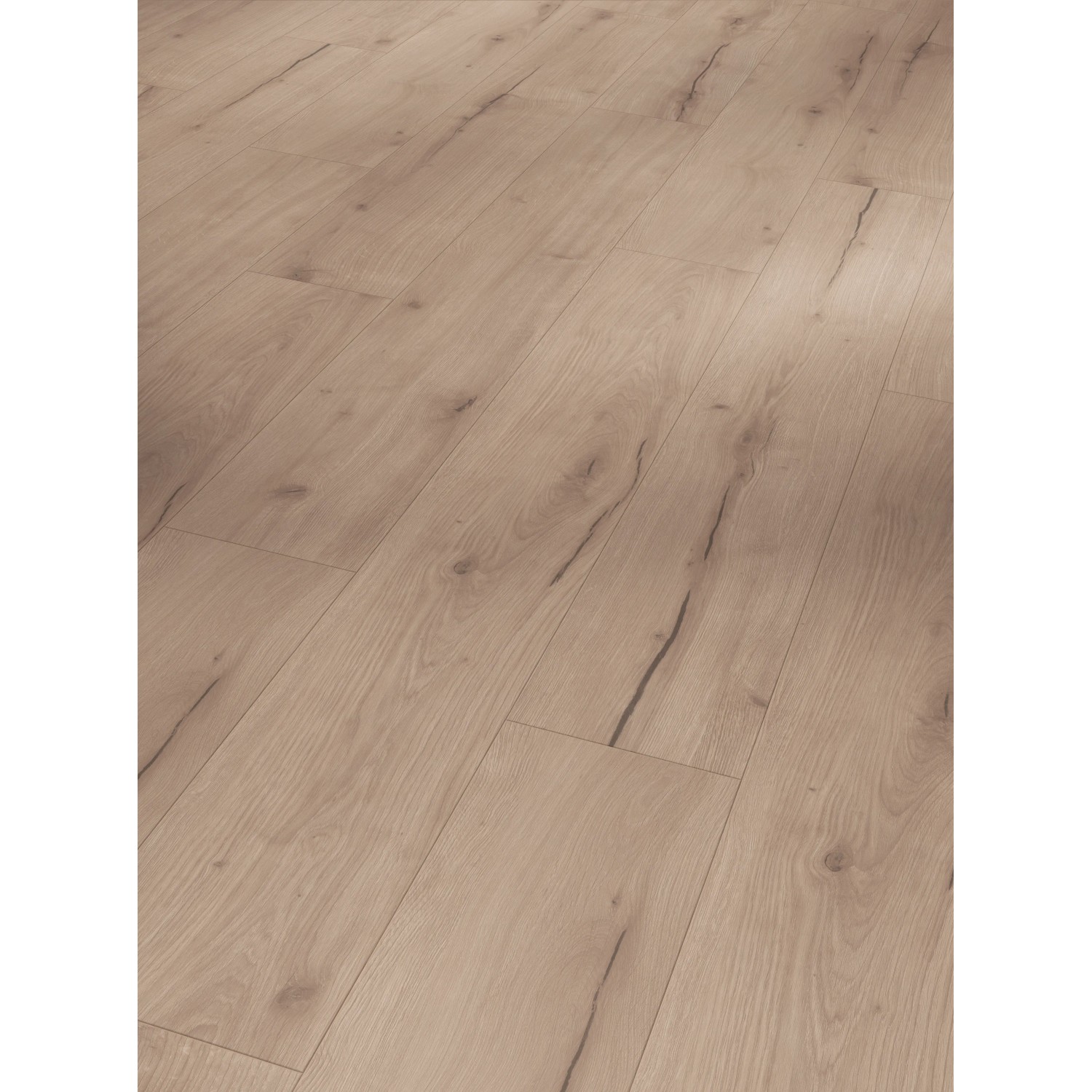 Parador Designboden Modular One Eiche Asmara Grau, Vinylboden mit Holzstruktur.