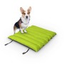 Bestlivings Hundematte, 85x70cm, limette, wasserabweisend, mit Hund.