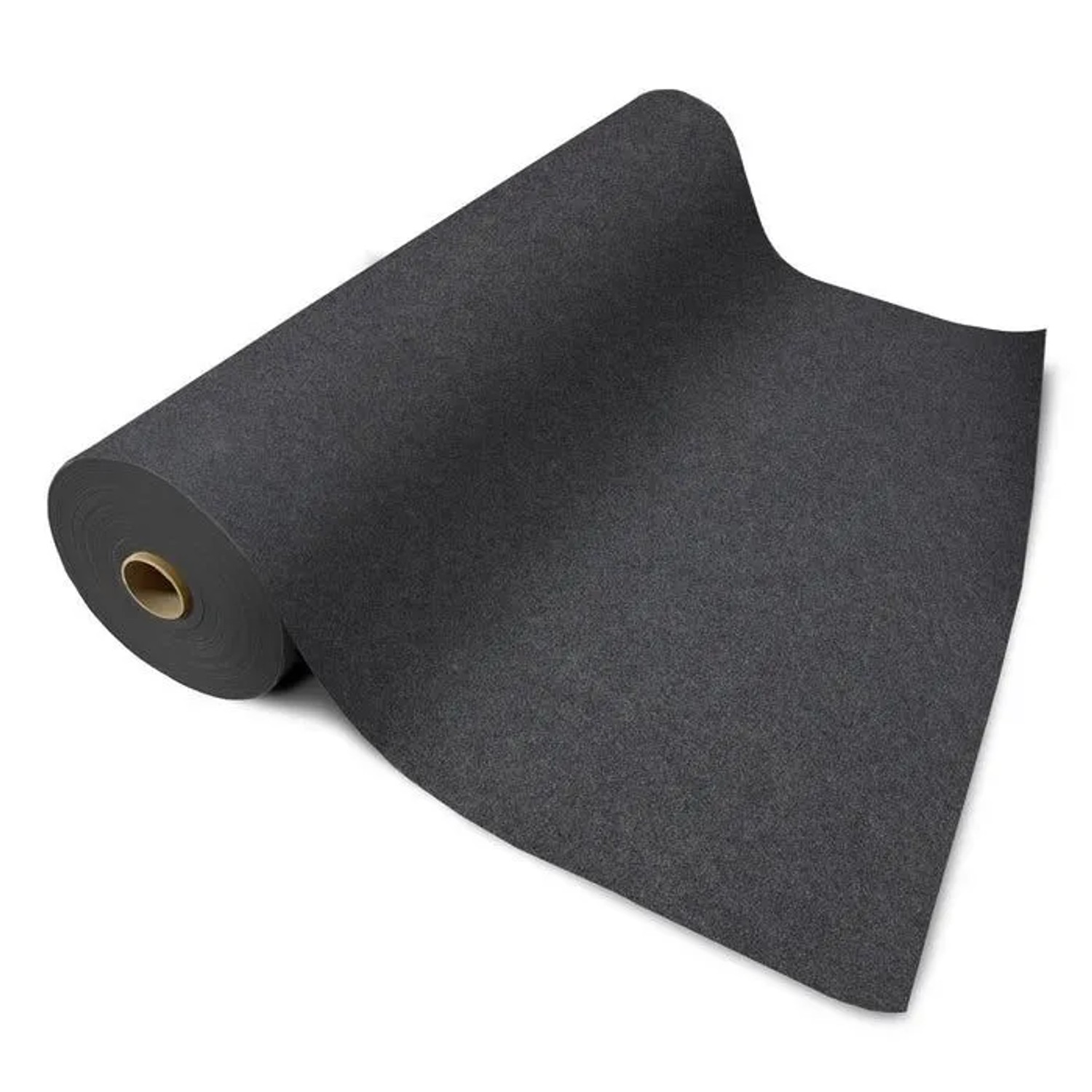 Floordirekt Messeteppich Sintra Pflegeleichter Gangläufer Dunkelgrau 100 x 350 cm