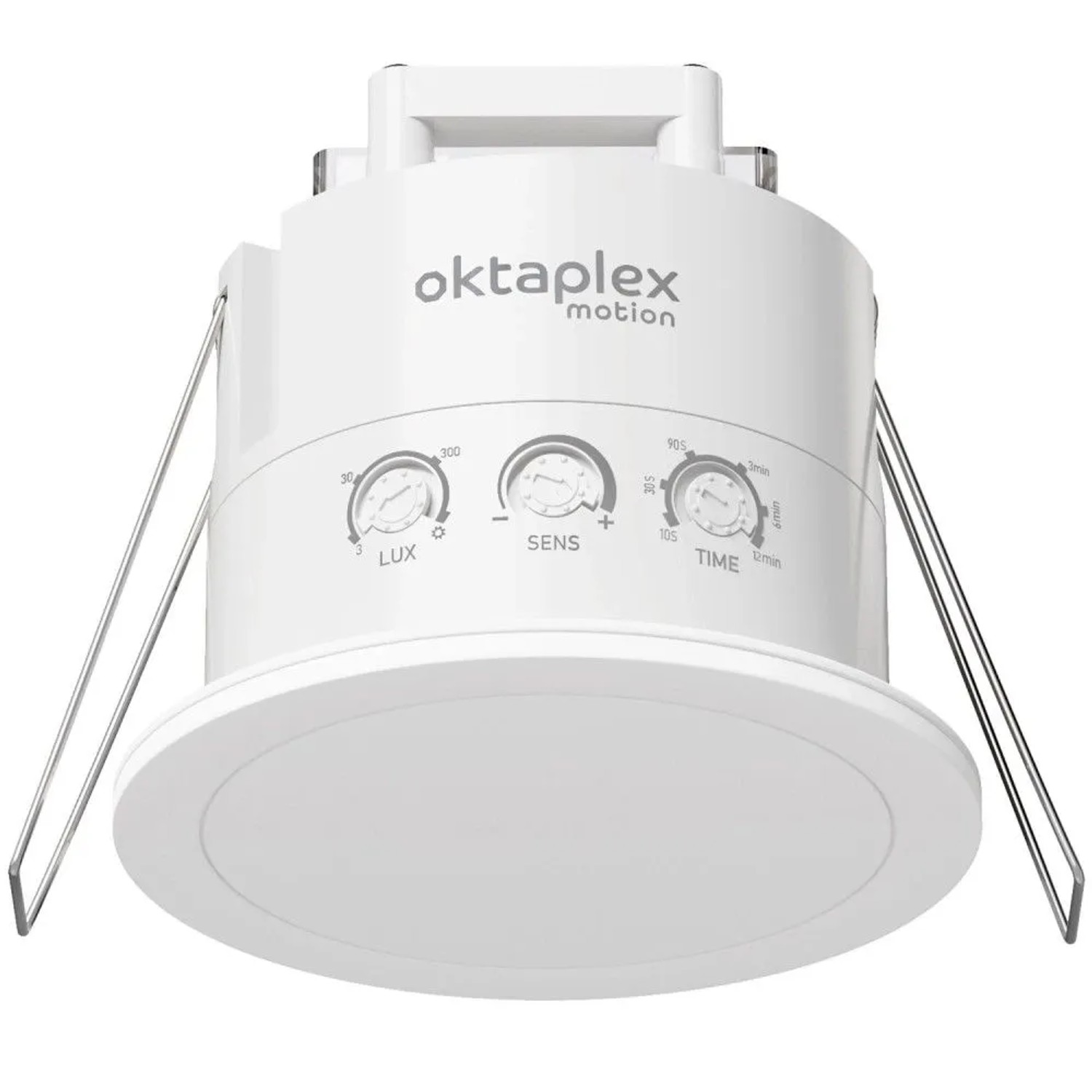 Oktaplex Noa HF Präsenzmelder / Bewegungsmelder Deckeneinbau für Innen weiß