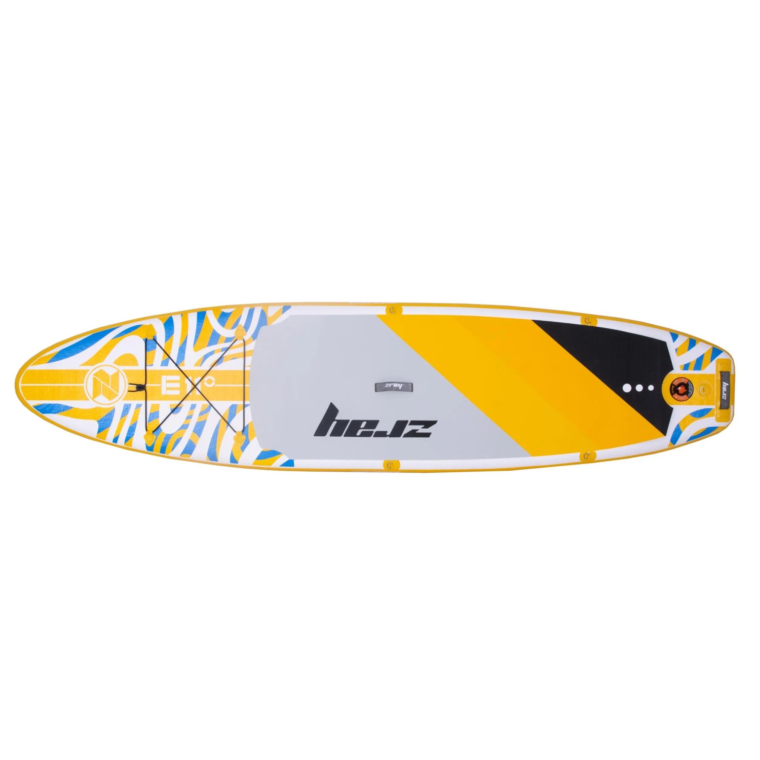 ZRAY Stand Up Paddle Board E11, gelb, 335 cm, mit Zubehör. Wassersport.