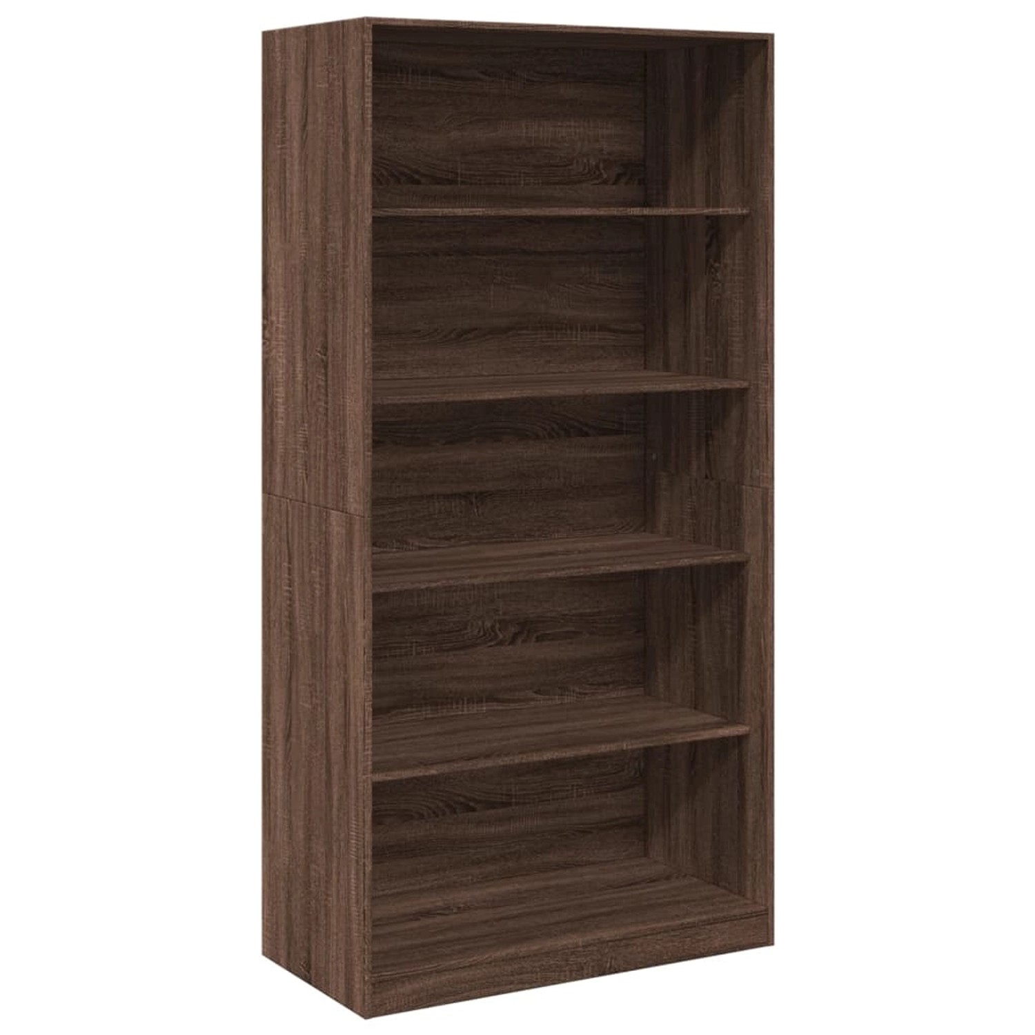 vidaXL Kleiderschrank Braun Eiche-Optik 100x50x200 cm Holzwerkstoff 3307735 günstig online kaufen