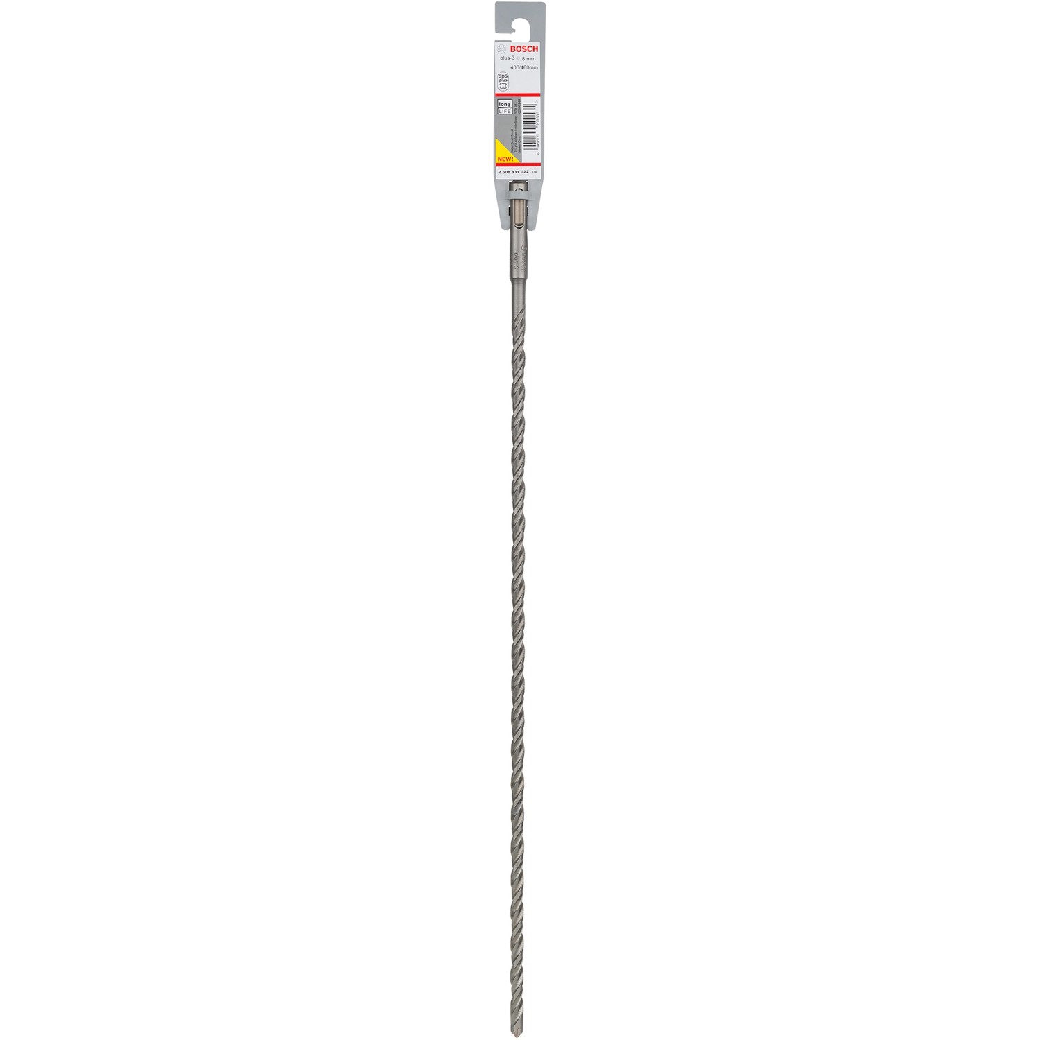 Bosch Hammerbohrer SDS Plus-3 8 mm x 400 mm x 460 mm günstig online kaufen