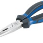 LUX Telefonzange Classic, 200 mm, mit blau-grauem 2-Komponenten-Griff für Halte-, Greif- und Schneidarbeiten.