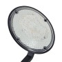 Moderne Lindby LED Außenleuchte Capelo, schwarz, aus Aluminium. Gartenstrahler für warmweißes Licht.