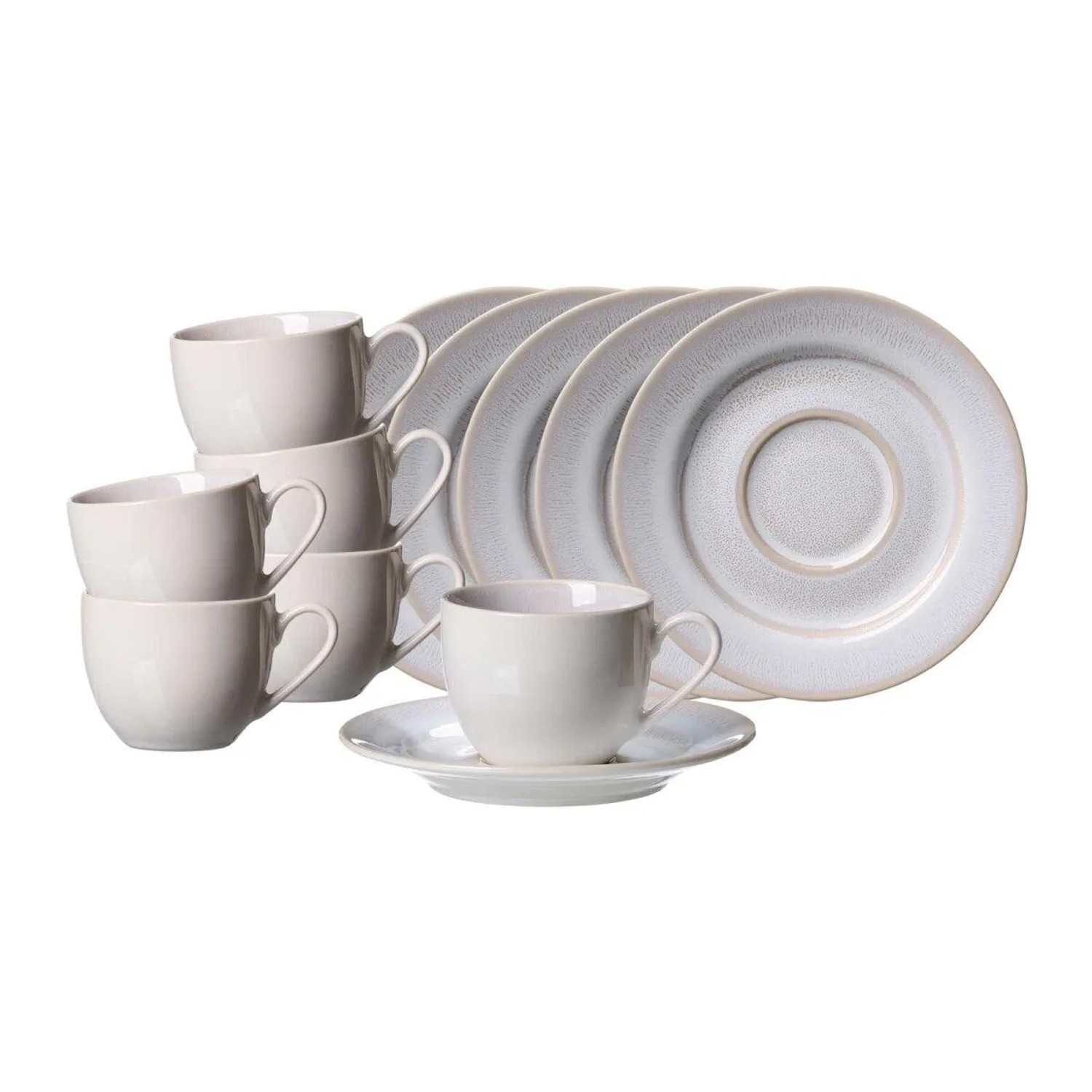 Ritzenhoff & Breker Laredo Espressotasse mit Untertasse 90 ml 6er Set