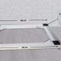 DELUKE Verbindungsrahmen Für Waschmaschine/Trockner EDEO 60cm Breit Universal Zwischenbaurahmen Waschmaschinen Trockner_2
