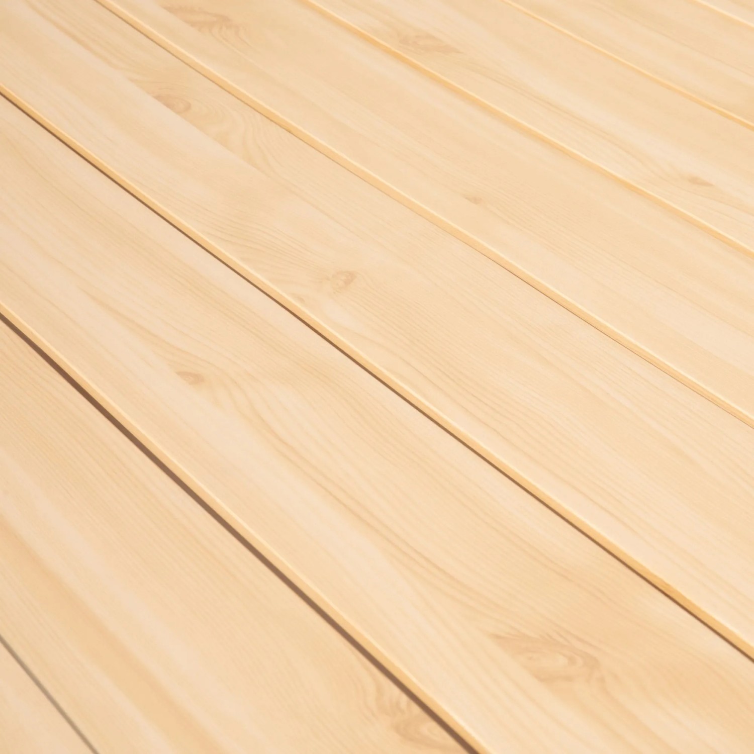Detailansicht des beigen Greemotion Monaco Gartenlounge-Sets in Holzoptik.