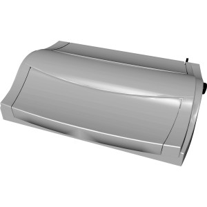 Tetra AquaArt LED Abdeckung, 20/30 l Aquarium, anthrazitfarbener Kunststoff.