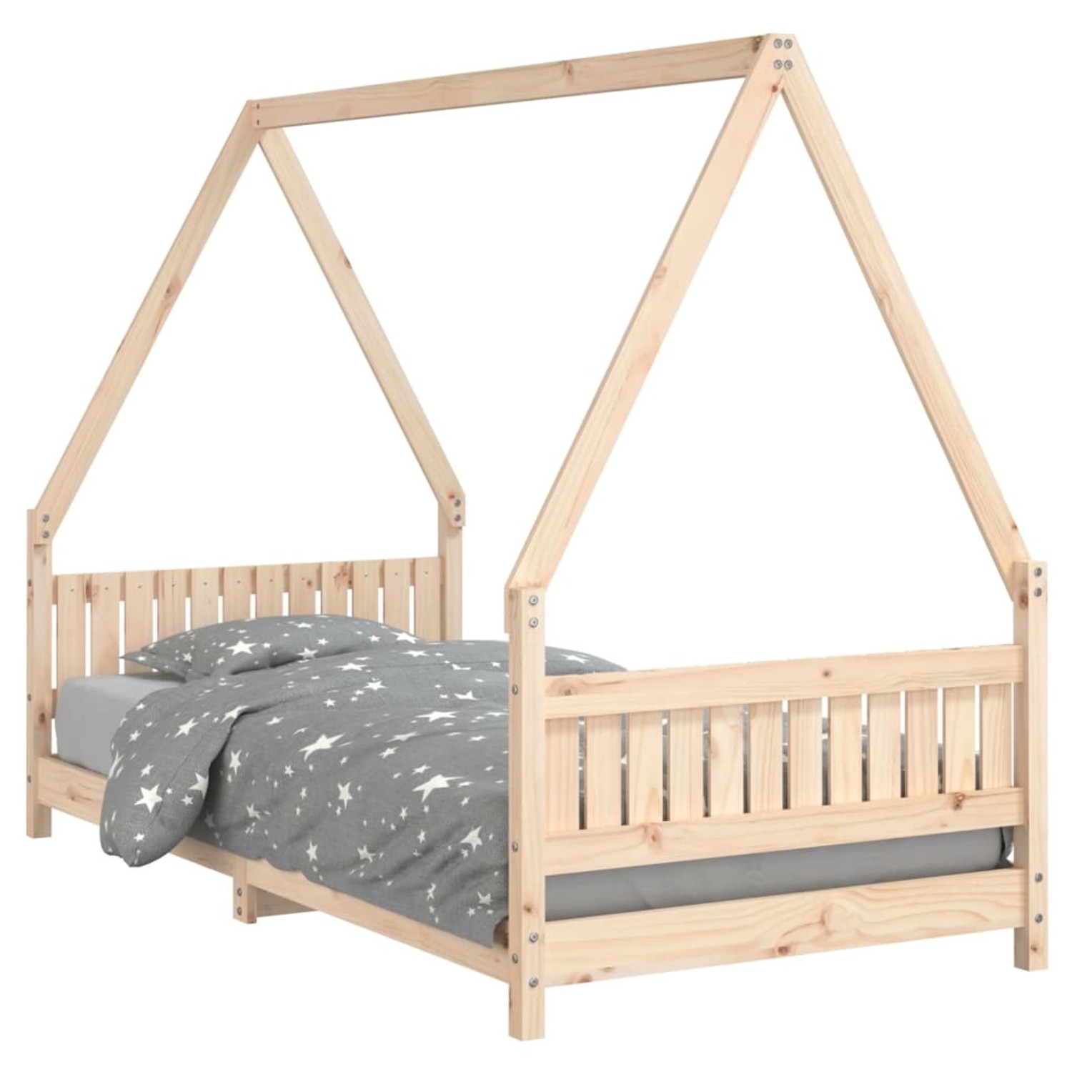 vidaXL Kinderbett 90x190 cm Massivholz Kiefer 834507 günstig online kaufen