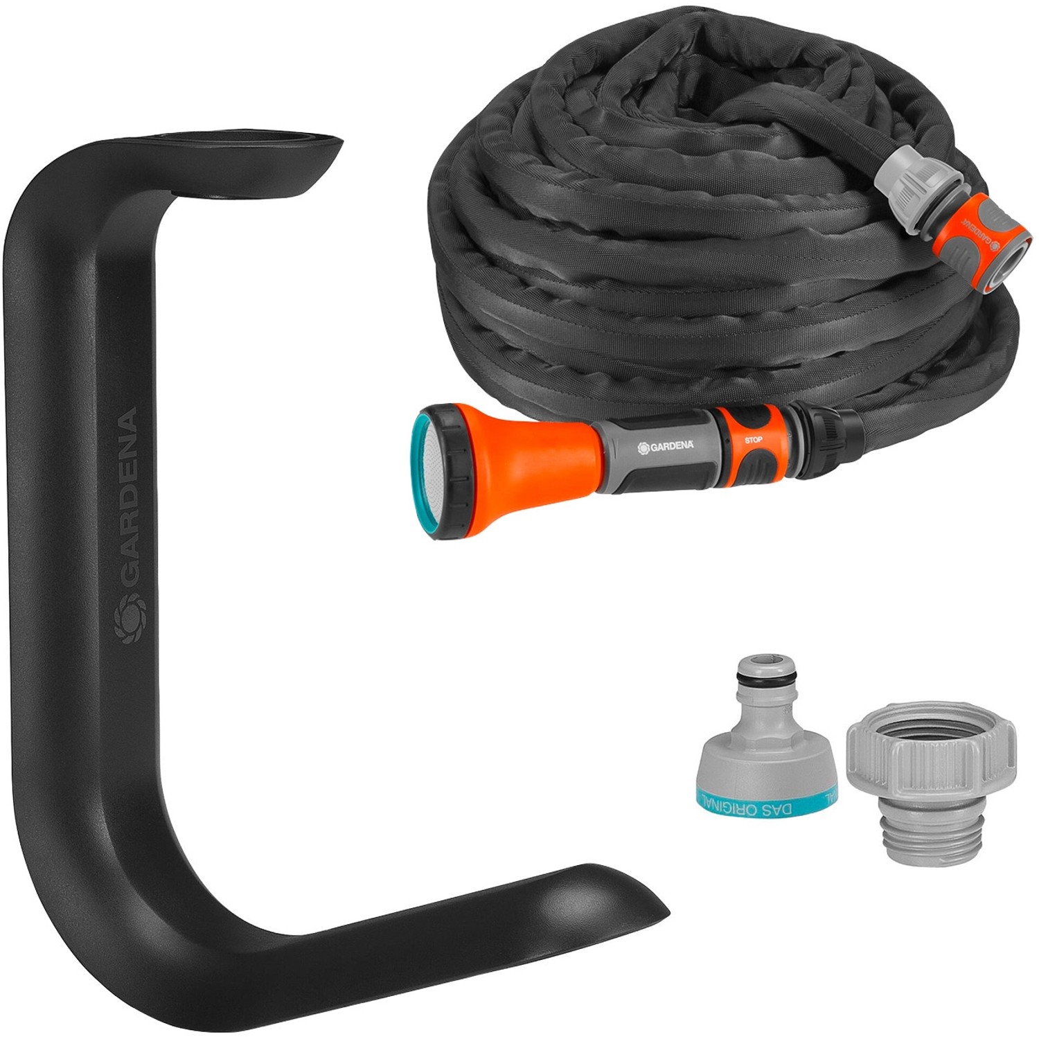 Gardena Liano  TapFix-Set mit Textil-Schlauch 10 m