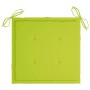 vidaXL Gartenstühle 8 Stk mit Kissen Massivholz Teak 3073153_8
