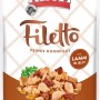 Rinti Filetto Hunde-Nassfutter Huhn mit Lamm in Jelly, 100g Packung.