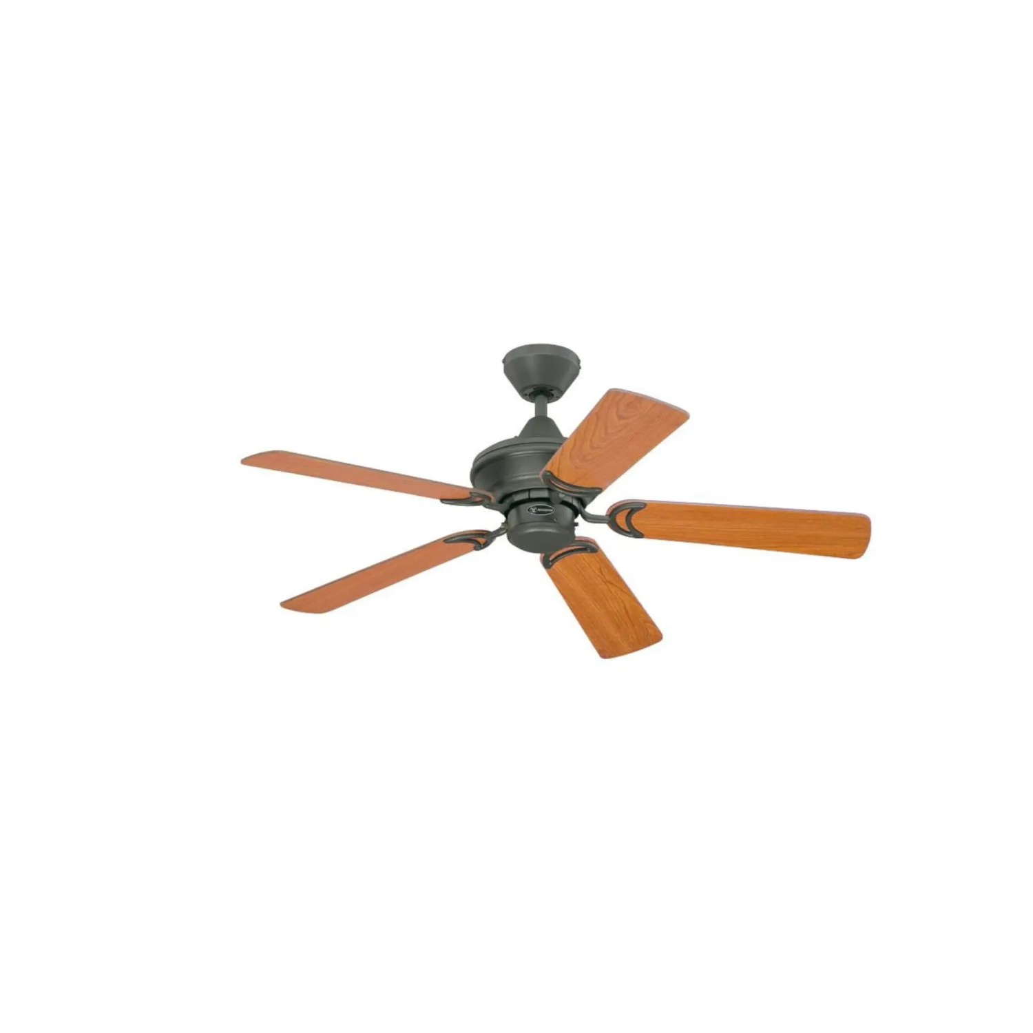 WESTINGHOUSE Deckenventilator Nevada, 105 cm, mit 5 Flügeln in Nussbaum/Kirsche und Fernbedienung.
