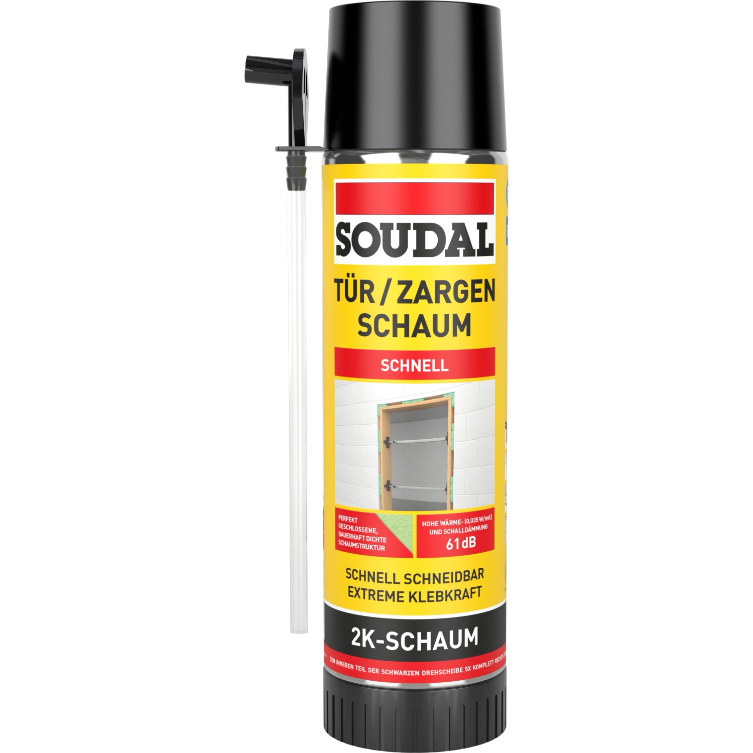 Soudal Zargenschaum 2K Grün 400 ml
