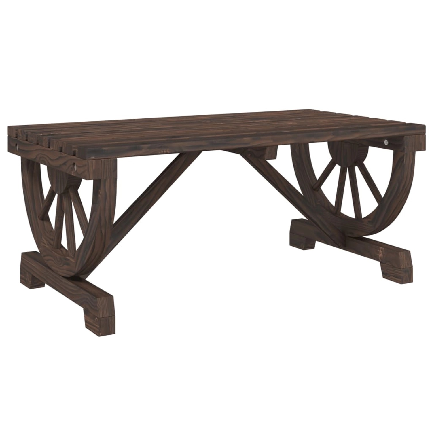 vidaXL Garten-Couchtisch 90x50x40 cm Massivholz Tanne 365108 günstig online kaufen