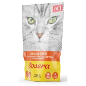 Josera Katzen-Nassfutter Pate Huhn mit Spinat 85 g