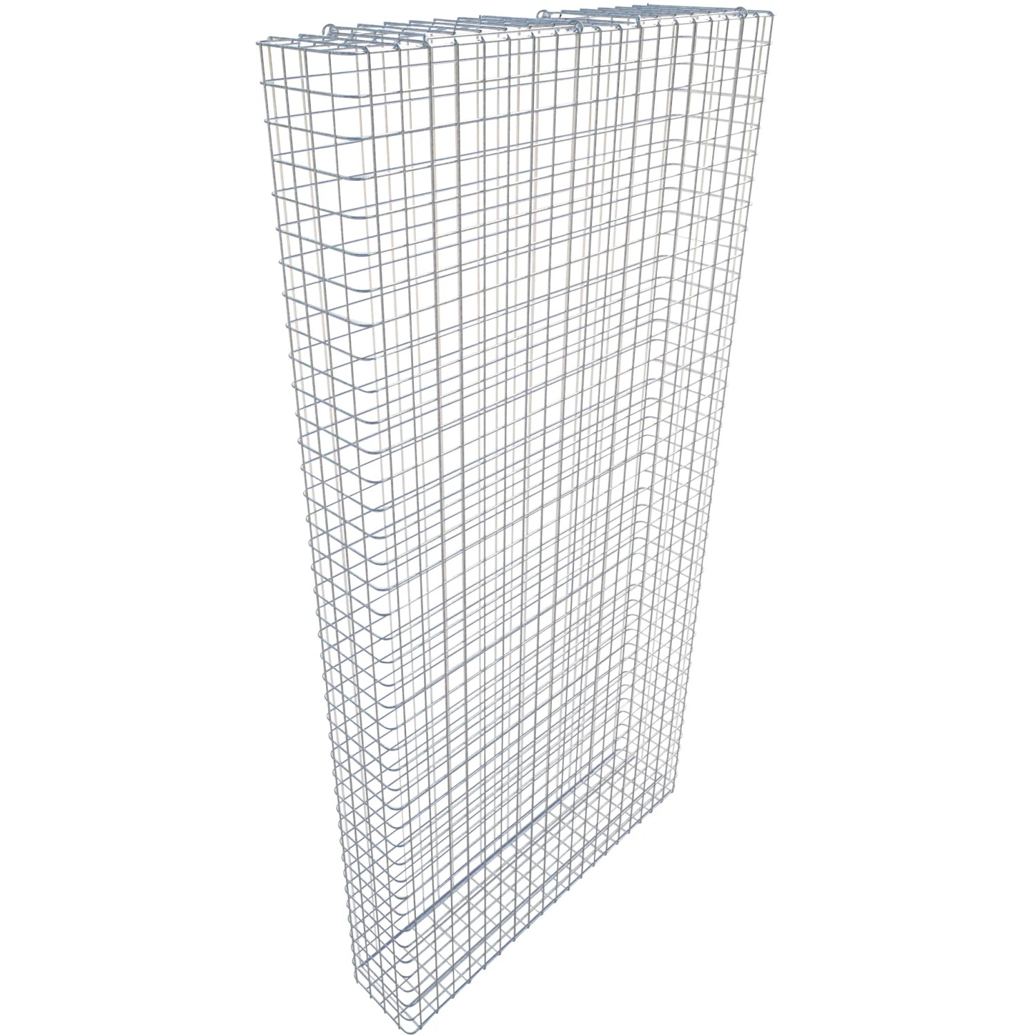 Gabiona Gabione feuerverz 202 x 102 x 22 cm Maschenw 5 x 5 cm