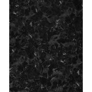 Schwarzes Wandpaneel in Marmor Optik, seidenmatt. WALLFACE Paneel für die Wandverkleidung.