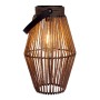 Näve LED-Solarleuchte Korbinian, Natur-Look, Ø 18 cm, 30 cm hoch, für stimmungsvolle Gartenbeleuchtung.