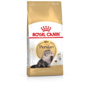 Royal Canin Persian Adult Katzenfutter, 0,4kg Packung für Perserkatzen.