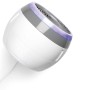 Weißer Beldray Standventilator Artic Dome (Ø 19 cm) mit LED-Licht.