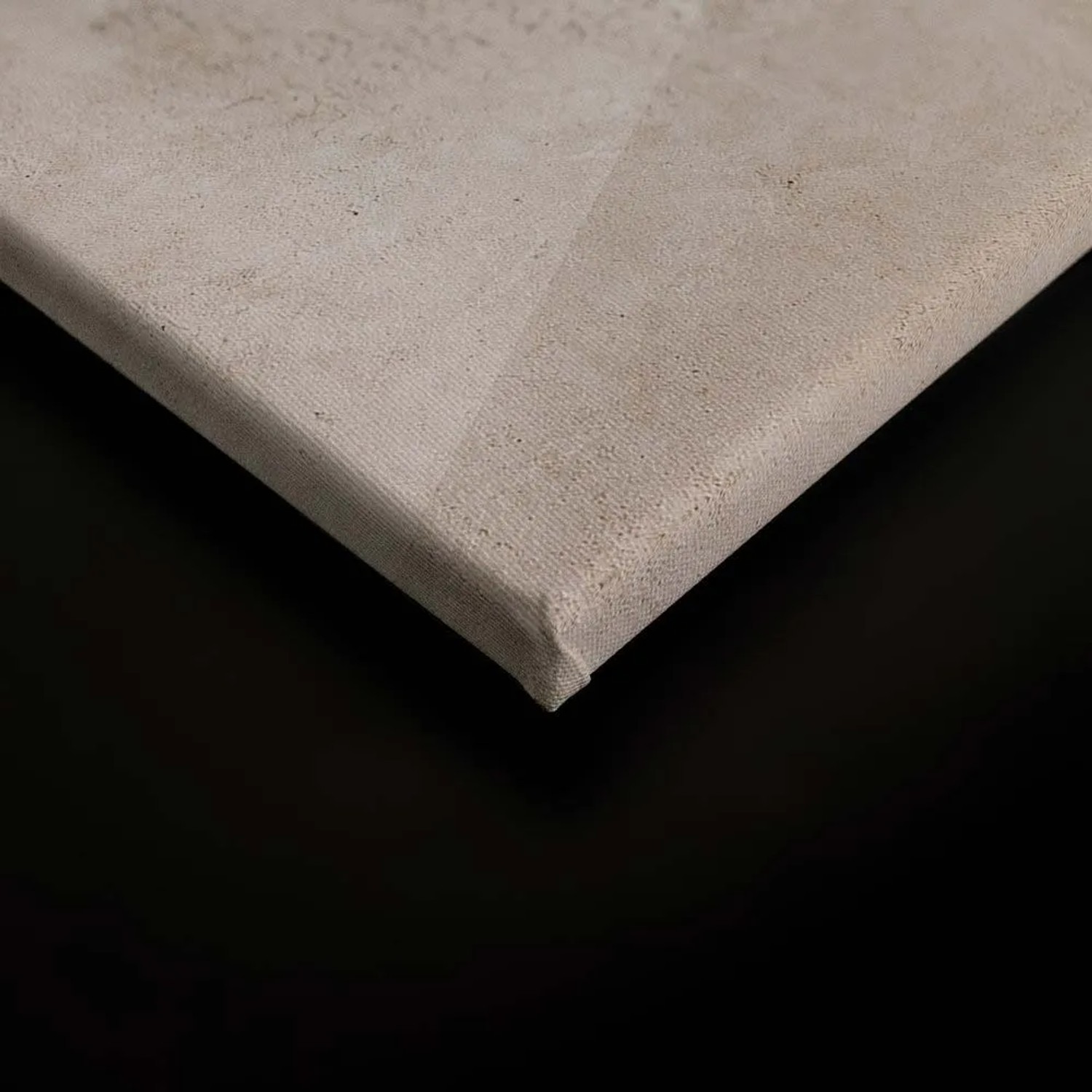 Detailaufnahme des Bricoflor Wandbilds in Beige mit Betonoptik, ideal für Wohn- und Büroräume.