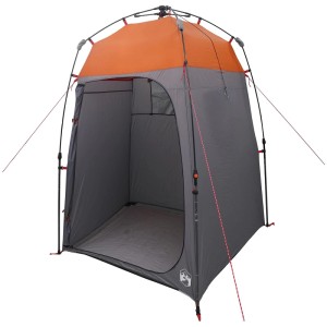 vidaXL Sofortzelt für 2 Personen mit Schnellverschluss Grau und Orange 42008395