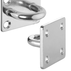 SOTECH Befestigungsöse Halte Öse 35 x 30 x 22,5 mm Aus Edelstahl V4A SS316 Salzwasserfest