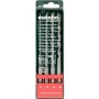 Metabo SDS-plus Bohrerset, 4-teilig in Kassette mit Bohrern (5, 6, 8, 10 mm).