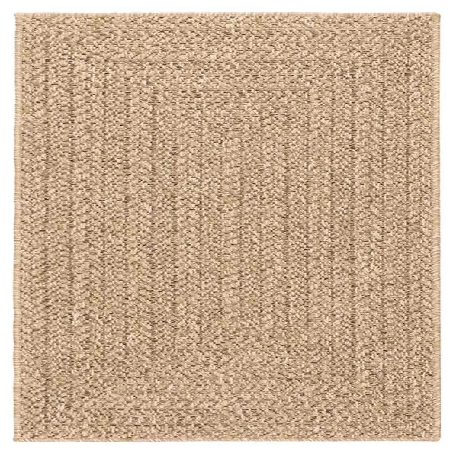 vidaXL Teppich ZIZUR 240x240 cm Jute-Optik Indoor und Outdoor 4006156 günstig online kaufen