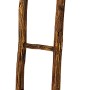 Dekorative, geflammte Holzleiter (167 cm) von Kobolo als Deko-Element für Wohnräume.