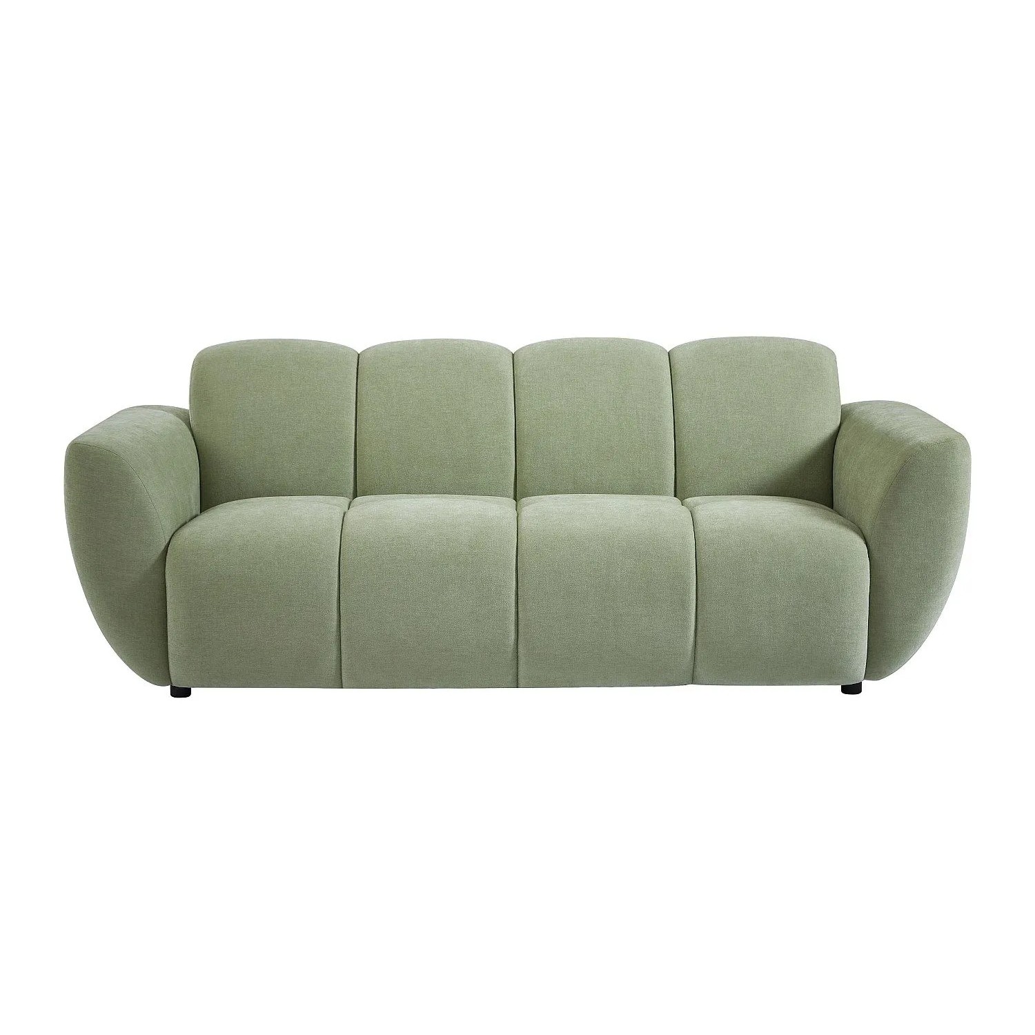 Vente-unique Sofa Ohne Schlafmöglichkeit Julori Grün 205 cm