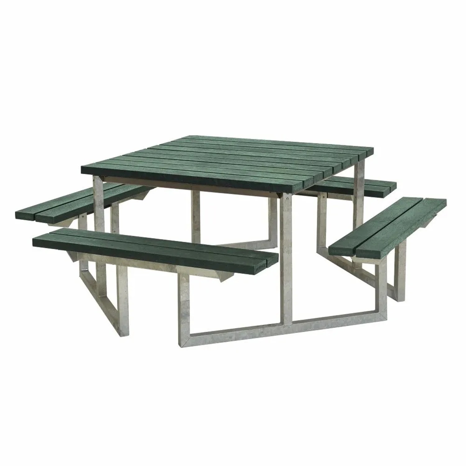 PLUS Gartenmöbel Sitzgruppe 204 cm Klappbar Retex Grün Holz